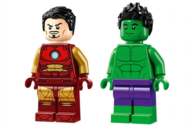 LEGO Marvel Super Heroes 76287 Iron Man s motorkou a Hulk