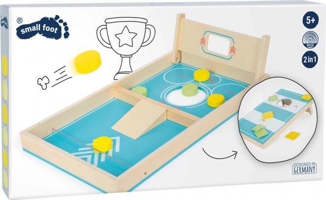 Small foot Hra 2v1 Cornhole a stolní hokej Active
