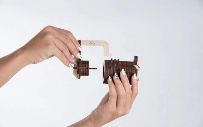 Ugears 3D puzzle - Číselný zámek 34 dílků