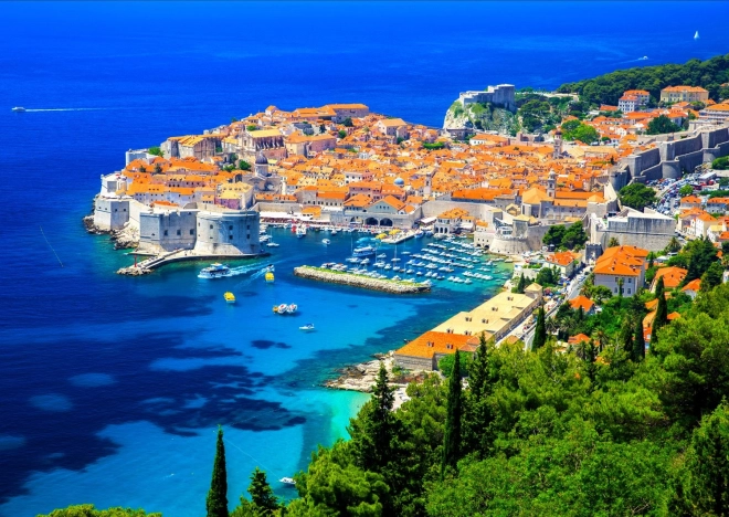 Puzzle Staré Město Dubrovník 1000 dílků