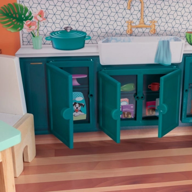 Dřevěný domeček pro panenky KidKraft Marlow