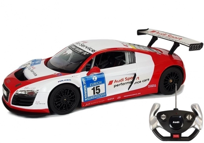 Rastar Audi R8 LMS zdalně řízené auto 1:14 bílo-červené