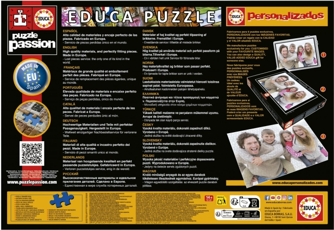 EDUCA Puzzle Údolí horkovzdušných balónů 3000 dílků