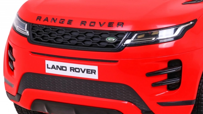 Elektrické autíčko Range Rover Evoque červené