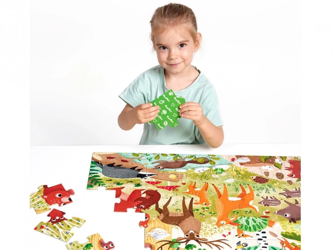 CzuCzu Dětské Puzzle Les