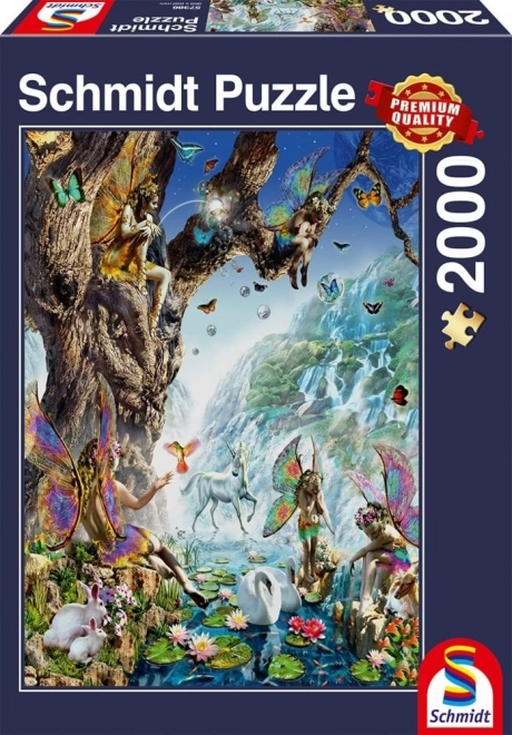 Puzzle v údolí vodních víl 2000 dílků