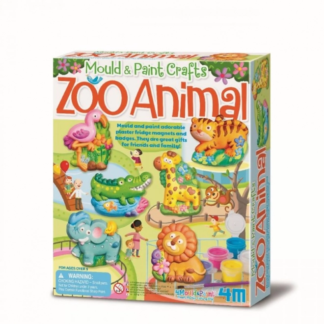 Výroba a malování ZOO magnetek