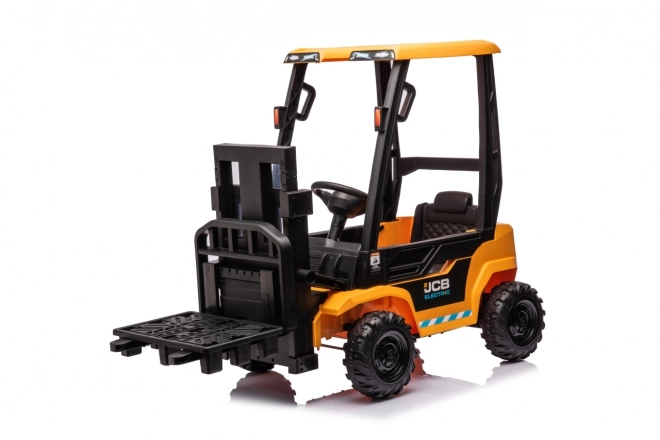 Dětský elektrický vysokozdvižný vozík JCB