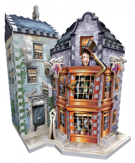 WREBBIT 3D puzzle Harry Potter: Kratochvílné a kouzelnické kejkle a Denní věštec 285 dílků