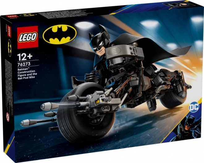 LEGO DC Batman figurka a batcykl