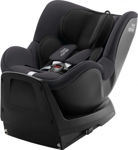 Autosedačka Britax Römer Dualfix Plus Midnight Grey, otočná 360°