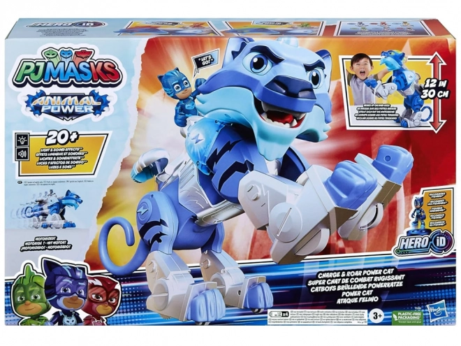 PJMasks řvoucí odvážná kočka s figurkou