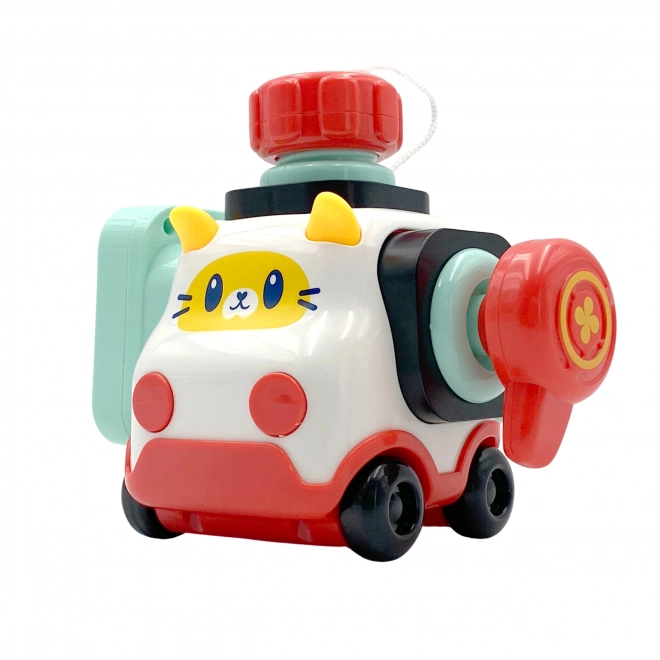 Montessori konstruktérské auto kočička