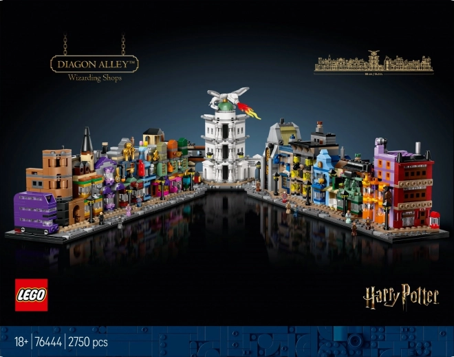 Lego Harry Potter kouzelnické obchody na Příčné ulici