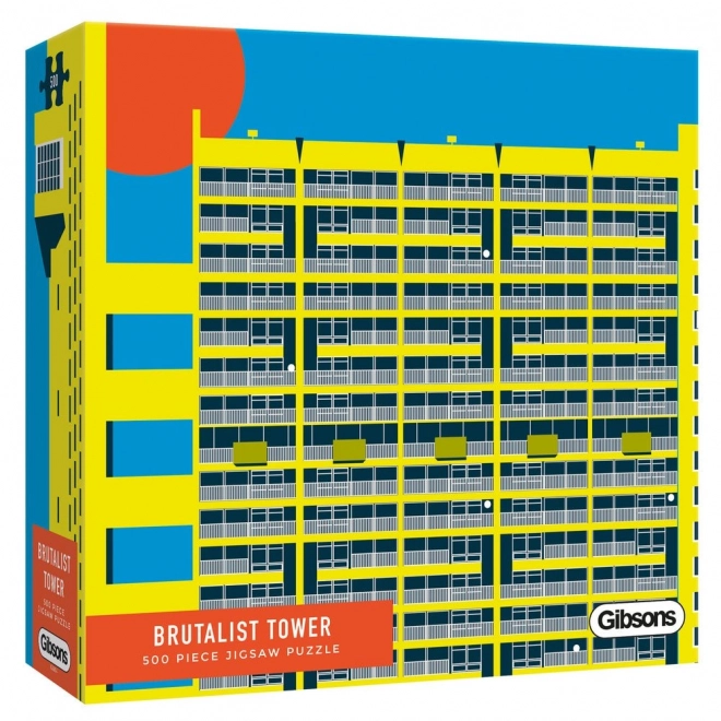 Gibsons puzzle Brutalistický věžák Londýn 500 dílků