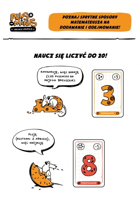 Hra Plus minus. Učíme se počítat