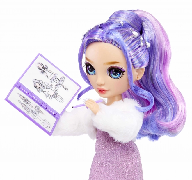 Rainbow High Fantastic Fashion Doll - Fialová - Violet Willow