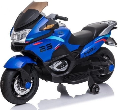 Dětský akumulátorový motocykl Modrý
