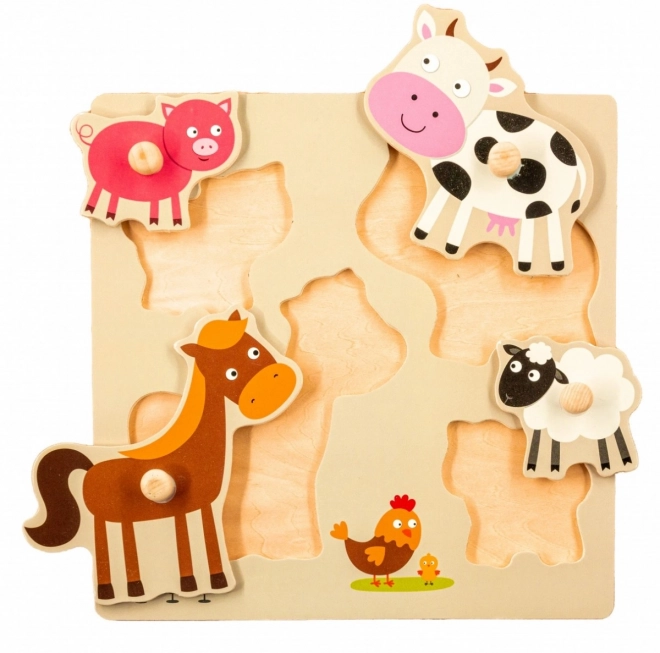Dřevěné puzzle
