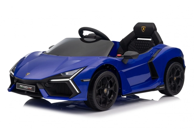 Dětský vůz lamborghini revuelto modrý