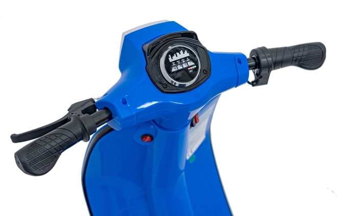 Dětský elektrický skutr Retro 23 modrý