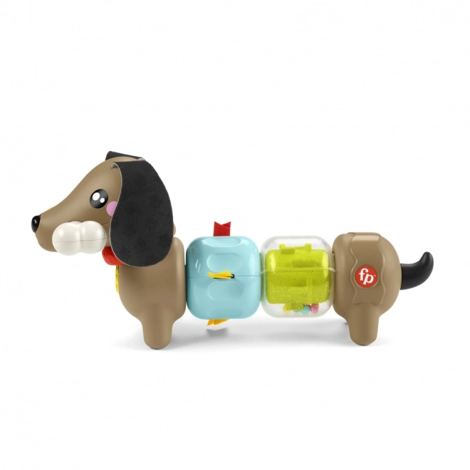 Fisher Price Chrastící a klapající jezevčík HTW91