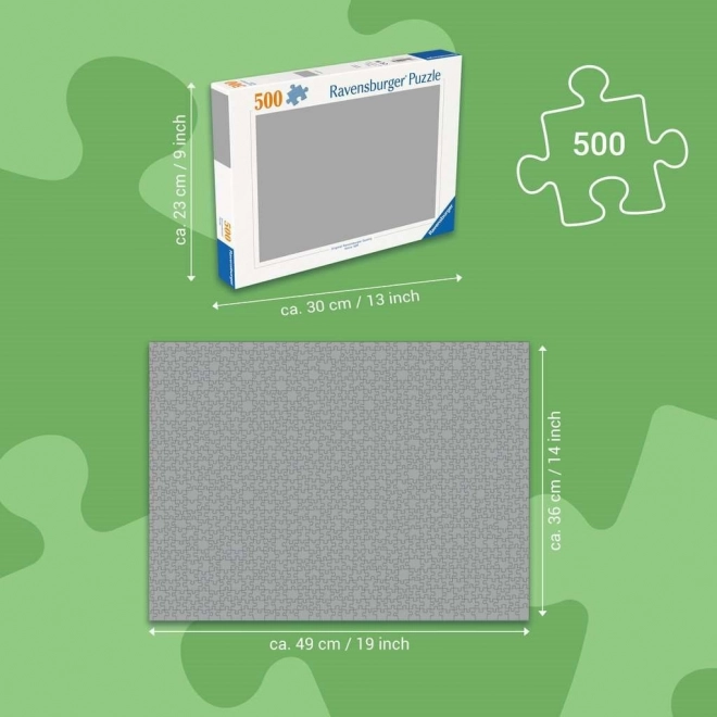 Puzzle 500 dílků Zorza Polární nad Bergsfjordem