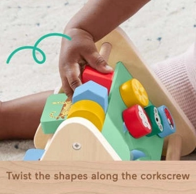 Dřevěný aktivní trojúhelník Fisher-Price