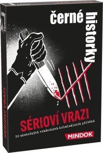 černé historky: sérioví vrazi – karetní párty hra