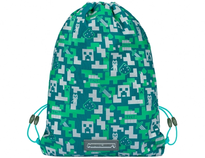 Kapesní batoh se stříbrným Creeperem z MINECRAFT