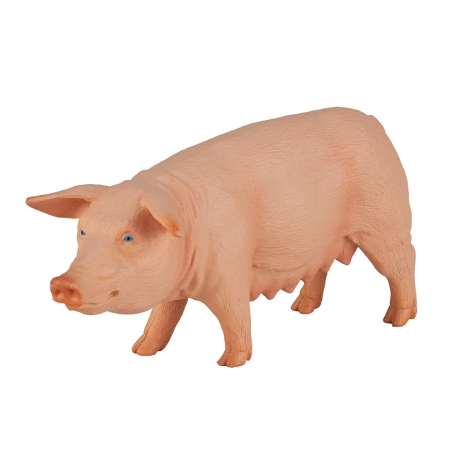 Realistická plastová figurka prasnice