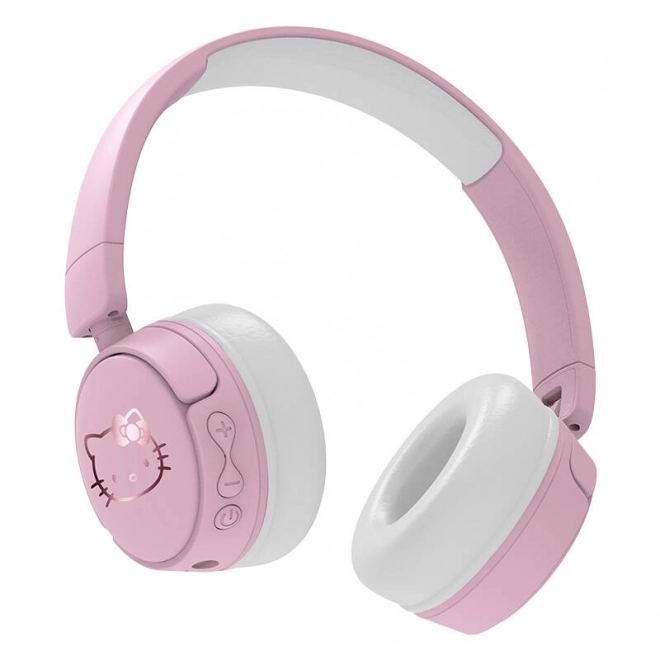 Bezdrátová sluchátka pro děti OTL Hello Kitty (růžová)