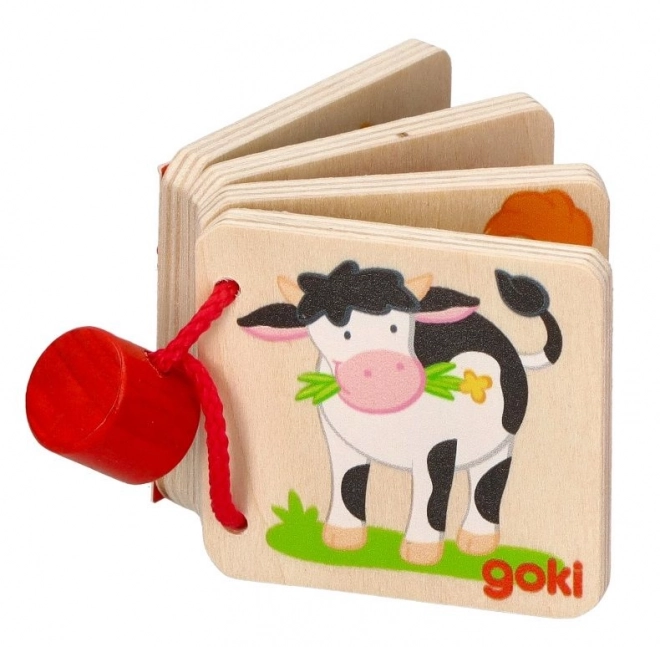 Dřevěná minikniha GOKI
