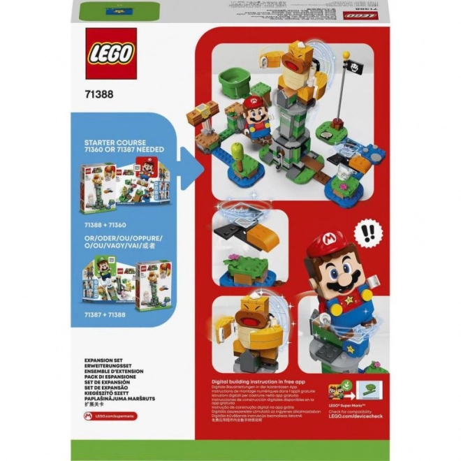 LEGO Super Mario 71388 Boss Sumo Bro a padající věž – rozšiřující set