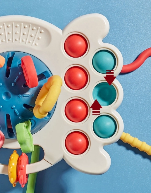 Montessori senzorická hračka kousátko pro děti od 0 let