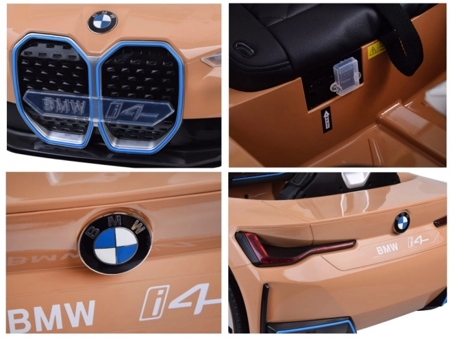 Elektrische BMW i4 Speelgoedauto voor Kinderen met Afstandsbediening – Zlatá