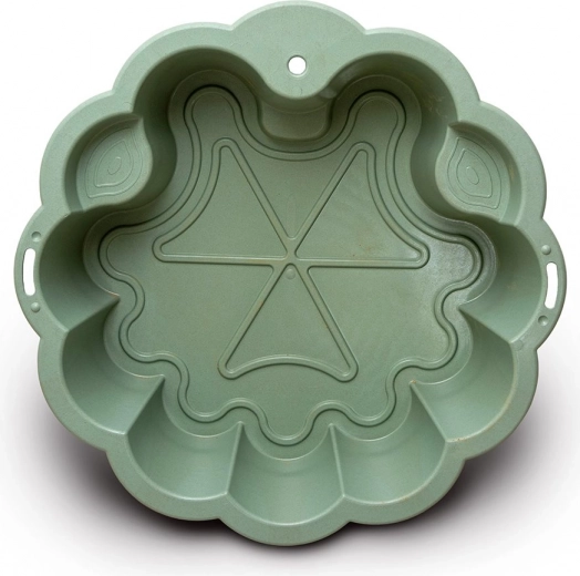 Praktický tvar květiny se dvěma sedátky