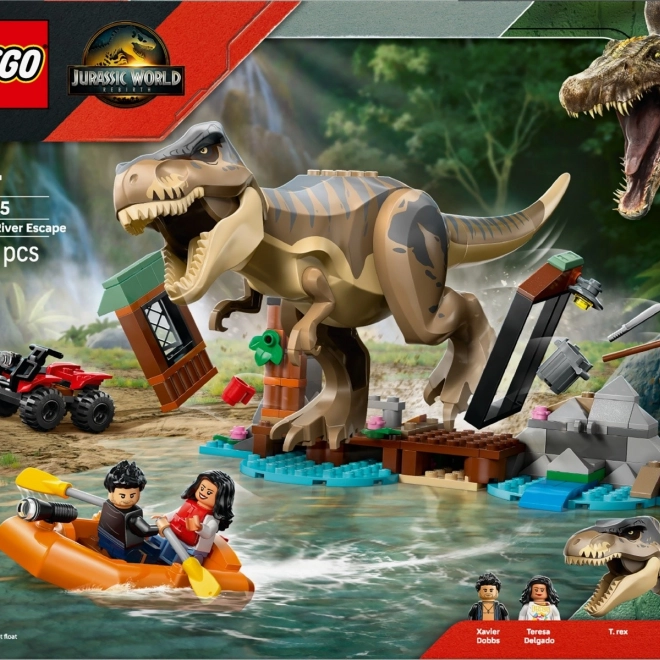 Lego Jurassic World Útěk řekou před Tyrannosaurem