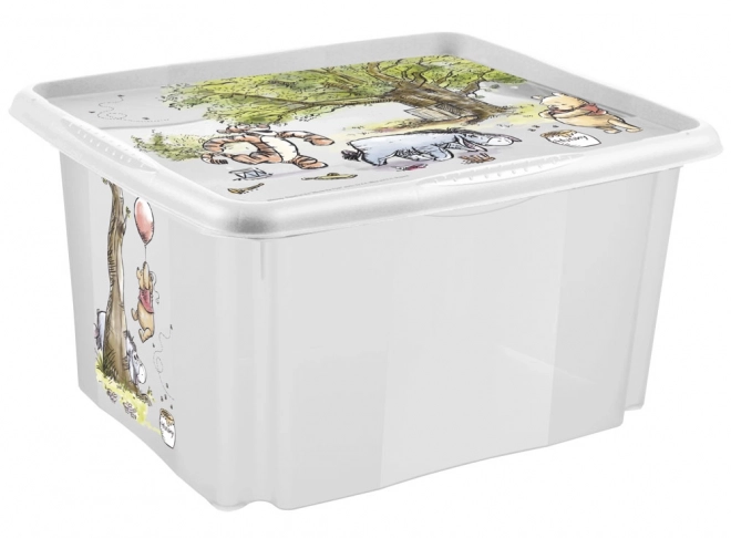 Úložný box s víkem Velký Winnie
