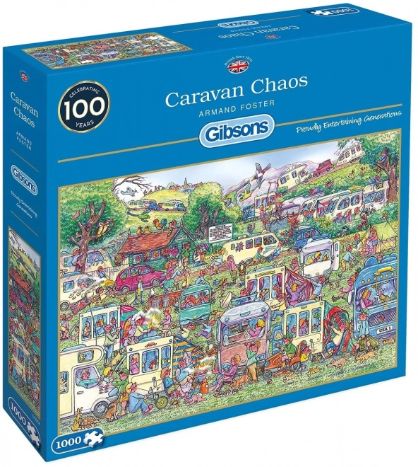 Puzzle Chaos karavanů 1000 dílků