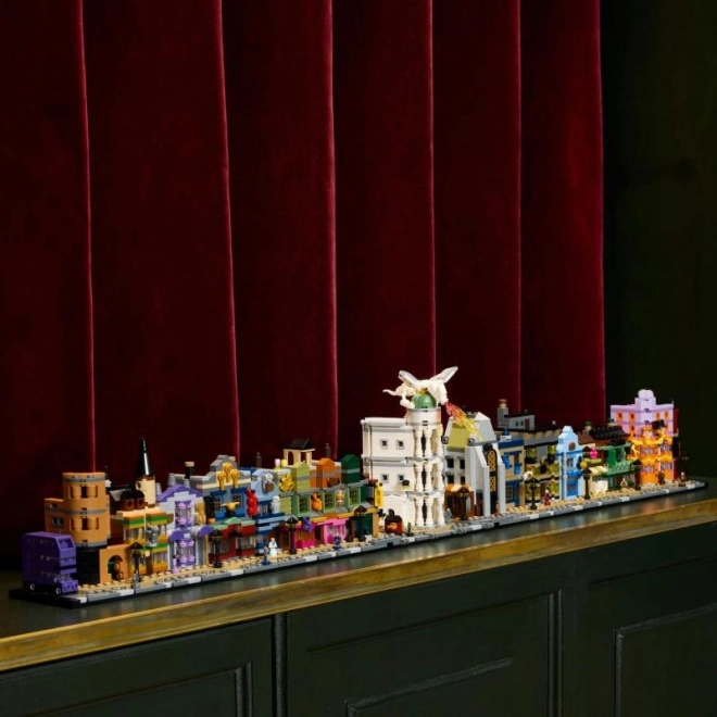 Miniaturní model Kouzelnické obchody v Příčné ulici od LEGO Harry Potter