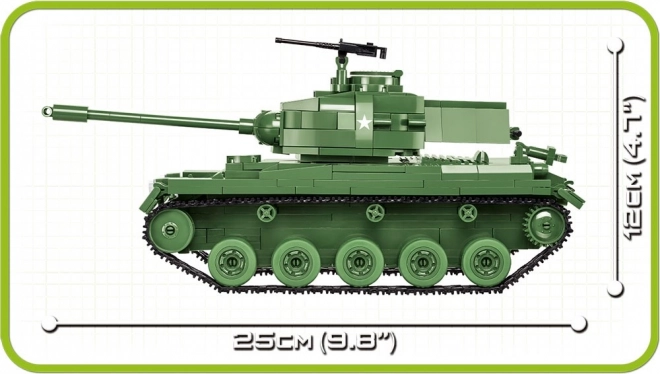 COBI 2239 Vietnam War M41A3 Walker Bulldog, 625 k, 2 F