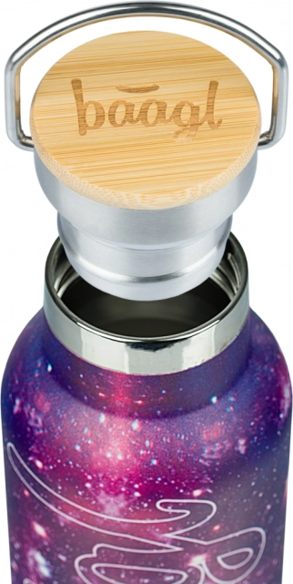 Termoláhev s bambusovým víčkem Galaxy 500 ml