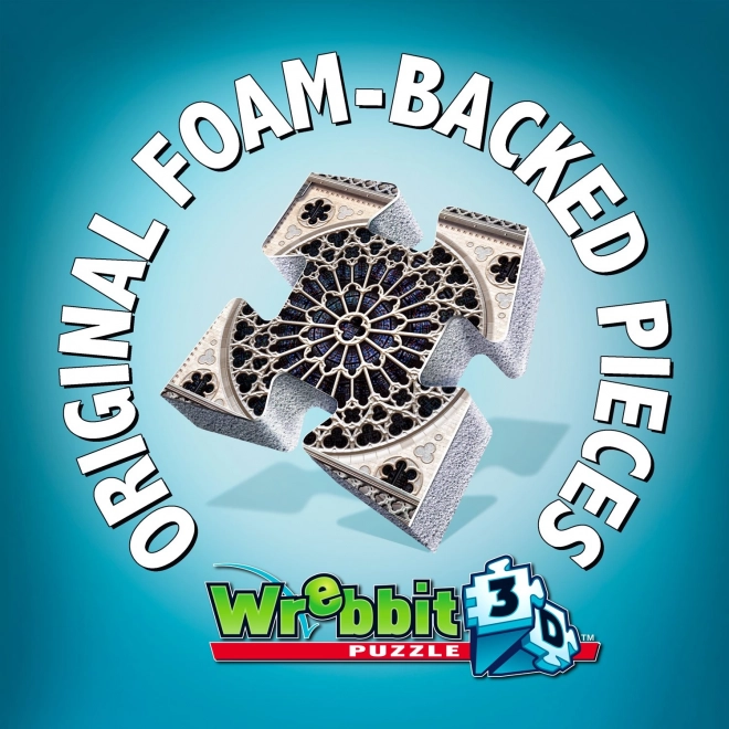 WREBBIT 3D puzzle Katedrála Notre-Dame 830 dílků