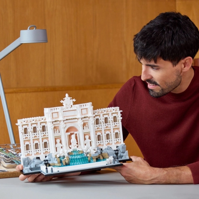 Fontána di trevi lego architektura