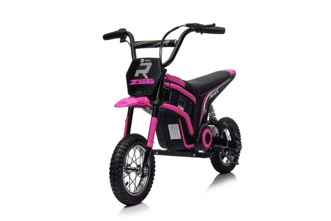 Dětská Motorka S Baterií Růžová