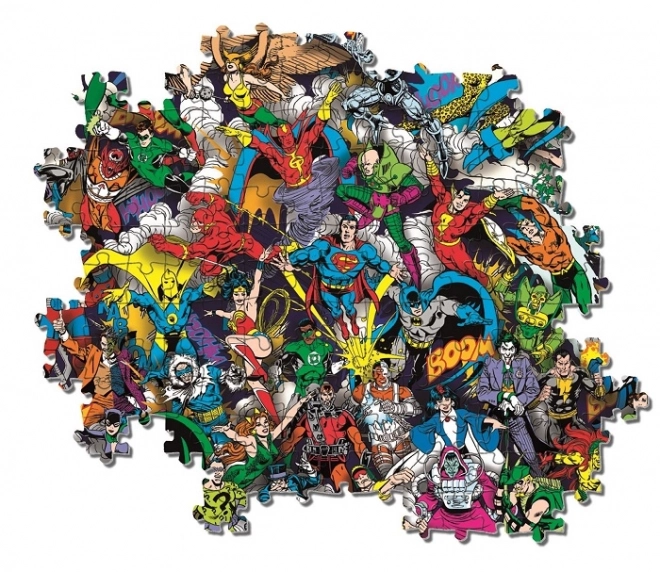 Puzzle 1000 dílků DC Comics liga spravedlnosti