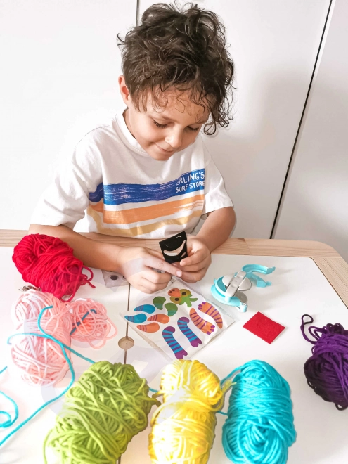 Kreativní sada na výrobu monster pompons - Woopie Art&Fun