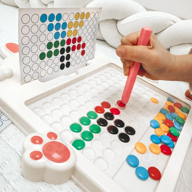 Magnetická tabule pro děti Montessori MagPad Králík