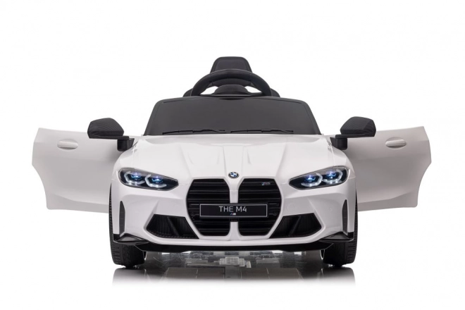 Elektrické auto BMW M4 bílé